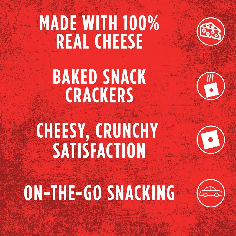 CHEEZ-IT CHEESE CRACKERS BULK PANTRY STAPLES ORIGINAL WHITE CHEDDAR VARIETY PACK 42 OZ