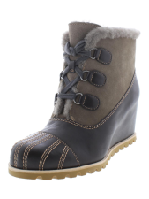 UGG WOMEN'S ALASDAIR LEATHER ANKLE BOOTIES
