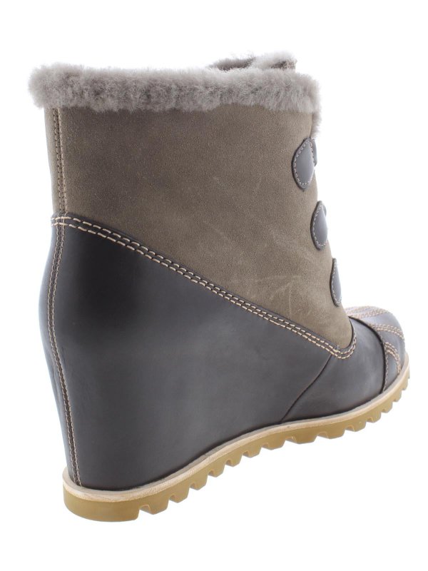 UGG WOMEN'S ALASDAIR LEATHER ANKLE BOOTIES