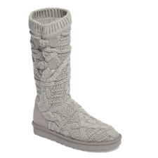 UGG AUSTRALIA WOMEN'S SIZE 5 1017498-SEL GREY SHEEPSKIN BOOTS