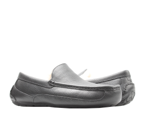 UGG AUSTRALIA ASCOT LEATHER MOCCASIN MENS SLIPPERS SIZE 7