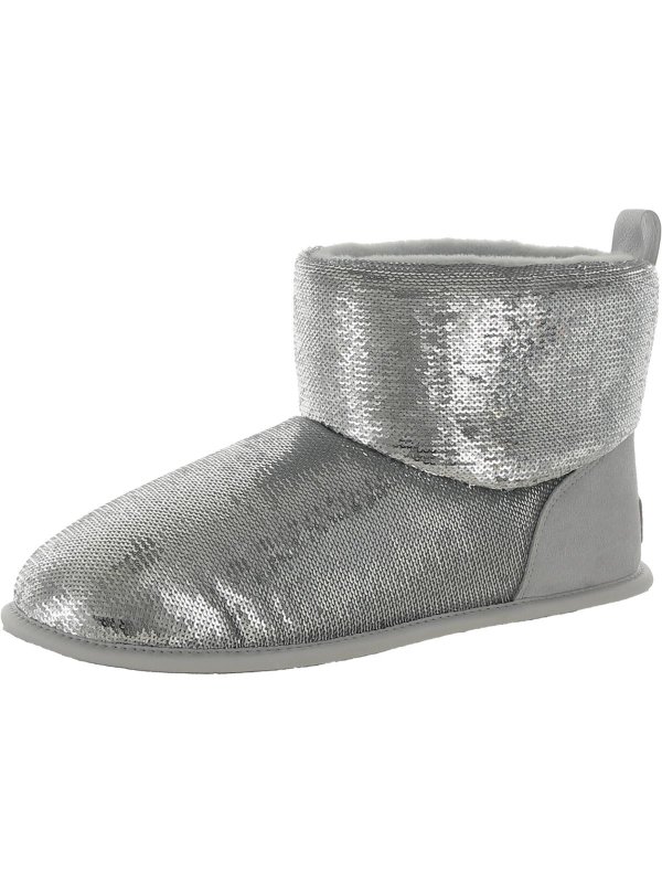 UGG WOMEN'S SPARKLING MIRROR BALL SNOW WINTER BOOTS