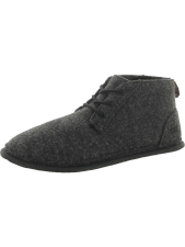UGG WOMENS REFELT NEUMEL FAUX FUR LINED LACE UP ANKLE BOOTS FOR WOMEN1