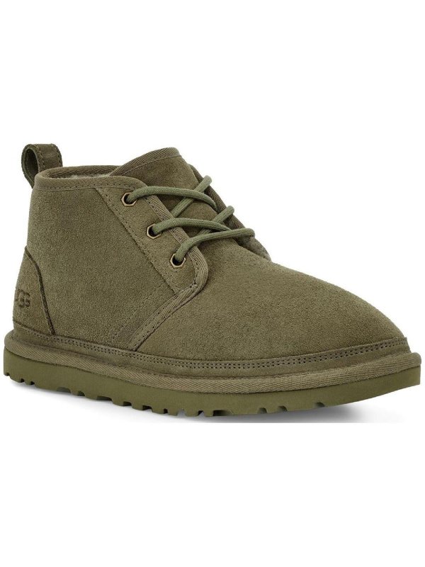 UGG WOMEN'S NEUMEL SUEDE SHEARLING CASUAL BOOTS FOR STYLISH COMFORT