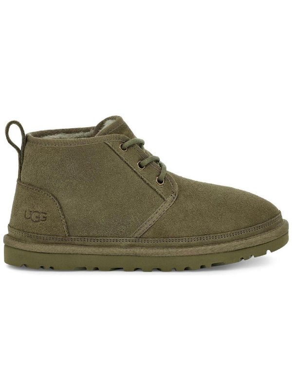 UGG WOMEN'S NEUMEL SUEDE SHEARLING CASUAL BOOTS FOR STYLISH COMFORT