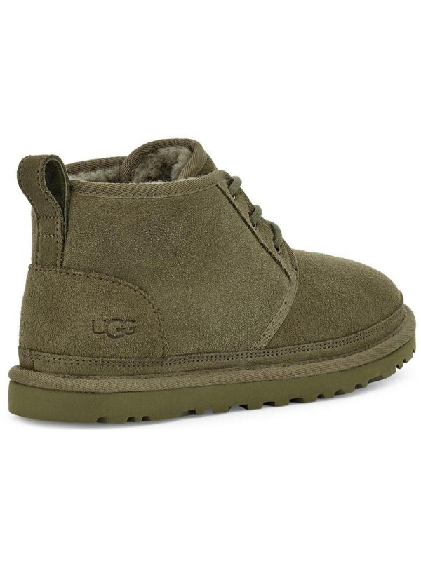 UGG WOMEN'S NEUMEL SUEDE SHEARLING CASUAL BOOTS FOR STYLISH COMFORT