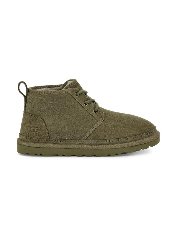 UGG WOMEN'S NEUMEL SUEDE SHEARLING CASUAL BOOTS FOR STYLISH COMFORT