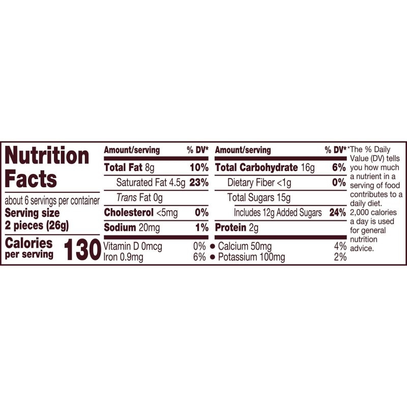 HERSHEYS MILK CHOCOLATE SNACK SIZE BARS 0.45 OZ 12 PACK