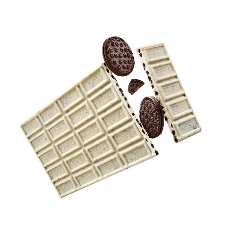 HERSHEYS COOKIES N CREME GIANT CANDY BARS 7.37 OZ 25 PIECES