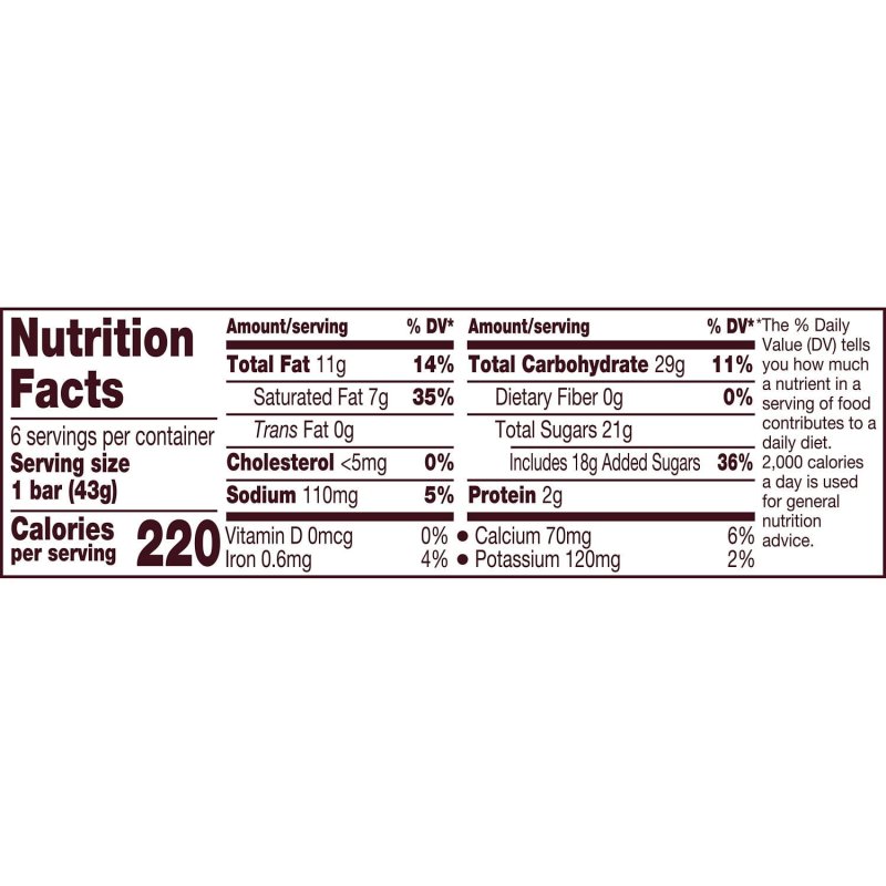 HERSHEYS COOKIES N CREME CANDY BARS 1.55 OZ 6 COUNT