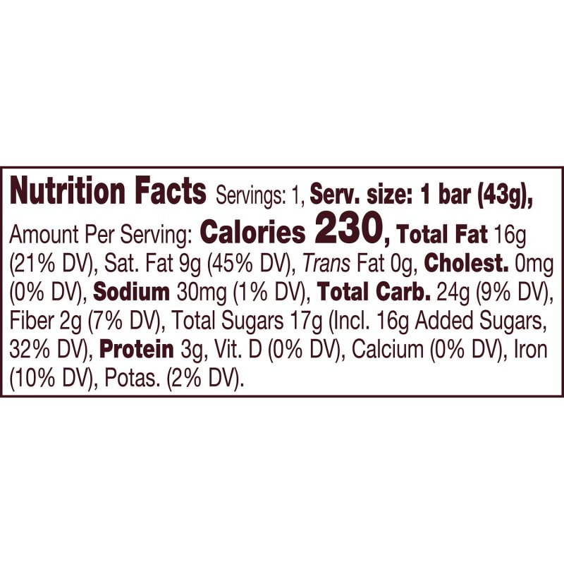 HERSHEY'S PLANT BASED EXTRA CREAMY ALMOND SEA SALT CANDY BAR 1.55 OZ