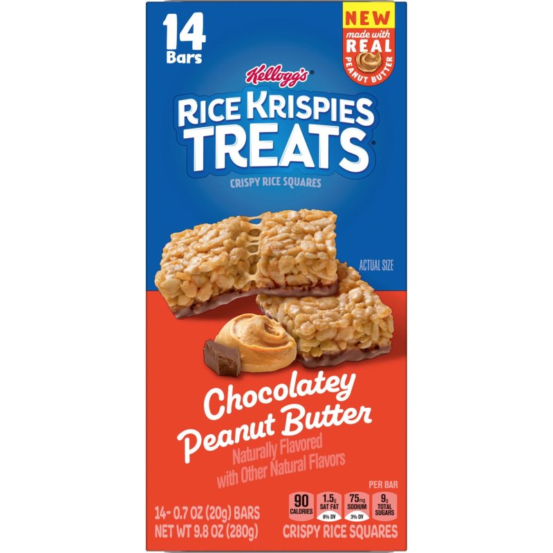 RICE KRISPIES TREATS 14 COUNT 9.8 OZ READY TO EAT SQUARES