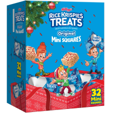 RICE KRISPIES TREATS HOLIDAY MINI MARSHMALLOW CEREAL BARS 12.4 OZ 32 COUNT