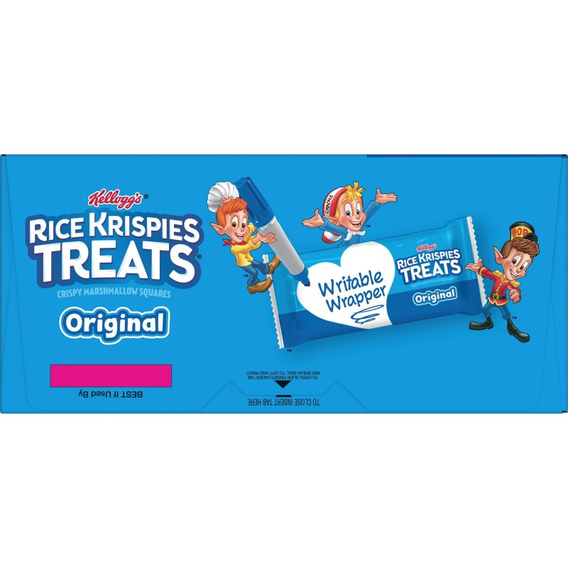 RICE KRISPIES TREATS ORIGINAL CHEWY CRISPY MARSHMALLOW SQUARES 40 COUNT 31.2 OZ