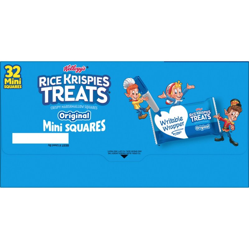 RICE KRISPIES TREATS CHEWY CRISPY MARSHMALLOW SQUARES 12.4 OZ 32 COUNT