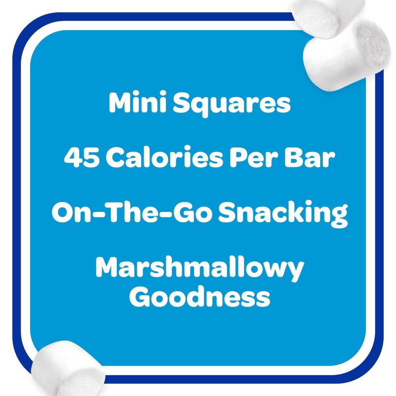 RICE KRISPIES TREATS CHEWY MINI MARSHMALLOW SNACK BARS 32-COUNT 12.4 OZ