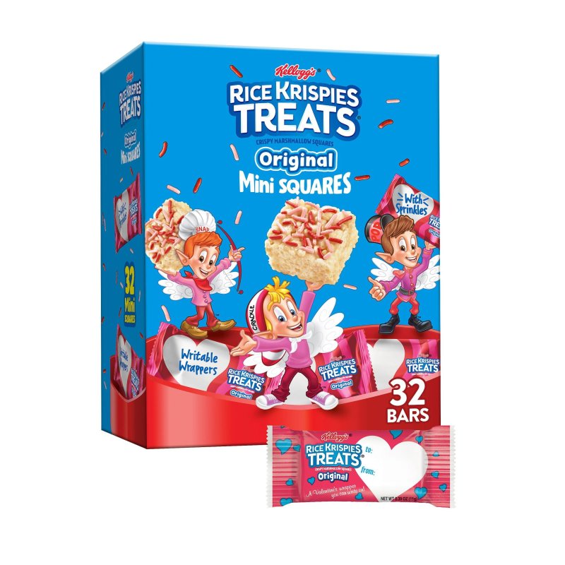 RICE KRISPIES TREATS CHEWY MINI MARSHMALLOW SNACK BARS 12.4 OZ
