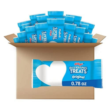 RICE KRISPIES TREATS MARSHMALLOW SNACK BARS KIDS SCHOOL LUNCH ORIGINAL 54 BARS