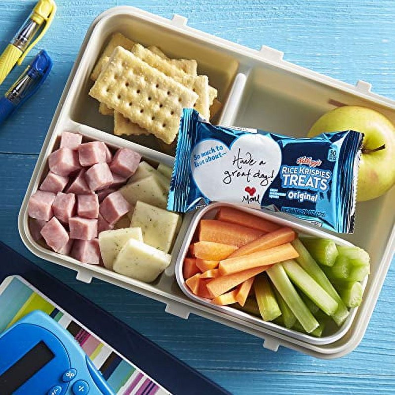 RICE KRISPIES TREATS MARSHMALLOW SNACK BARS KIDS SCHOOL LUNCH ORIGINAL 54 BARS