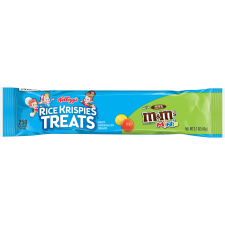 RICE KRISPIES TREATS M&MS MINIS CHEWY MARSHMALLOW SNACK BAR READY TO EAT KIDS SNACKS 2.1 OZ