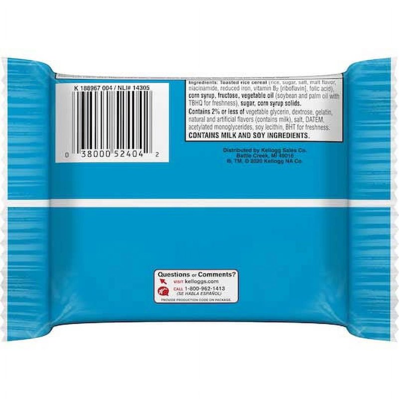 RICE KRISPIES TREATS 2.13 OZ SNACKS 48 PACKS