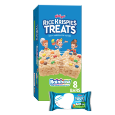 RICE KRISPIES TREATS MARSHMALLOW SNACK BARS 5.6 OZ BOX 8 BARS