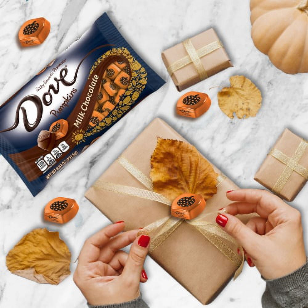 DOVE PROMISES MILK CHOCOLATE PUMPKINS HALLOWEEN CANDY 8.87OZ PACK OF 2