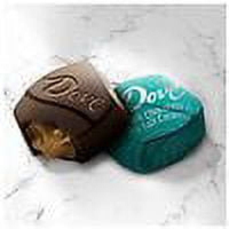 DOVE PROMISES SEA SALT CARAMEL DARK CHOCOLATE CANDY 7.61OZ 2 PACK