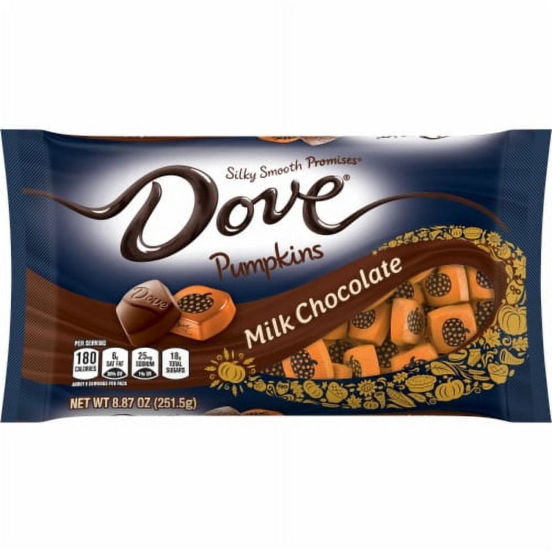 DOVE PROMISES MILK CHOCOLATE HALLOWEEN PUMPKINS CANDY 8.87OZ