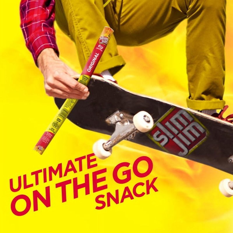 SLIM JIM ORIGINAL GIANT SMOKED SNACK STICK KETO FRIENDLY 0.97 OZ 24 CT