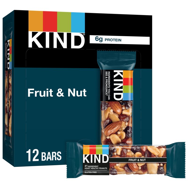 KIND NUT FRUIT AND NUT BARS 1.4 OZ 12 COUNT