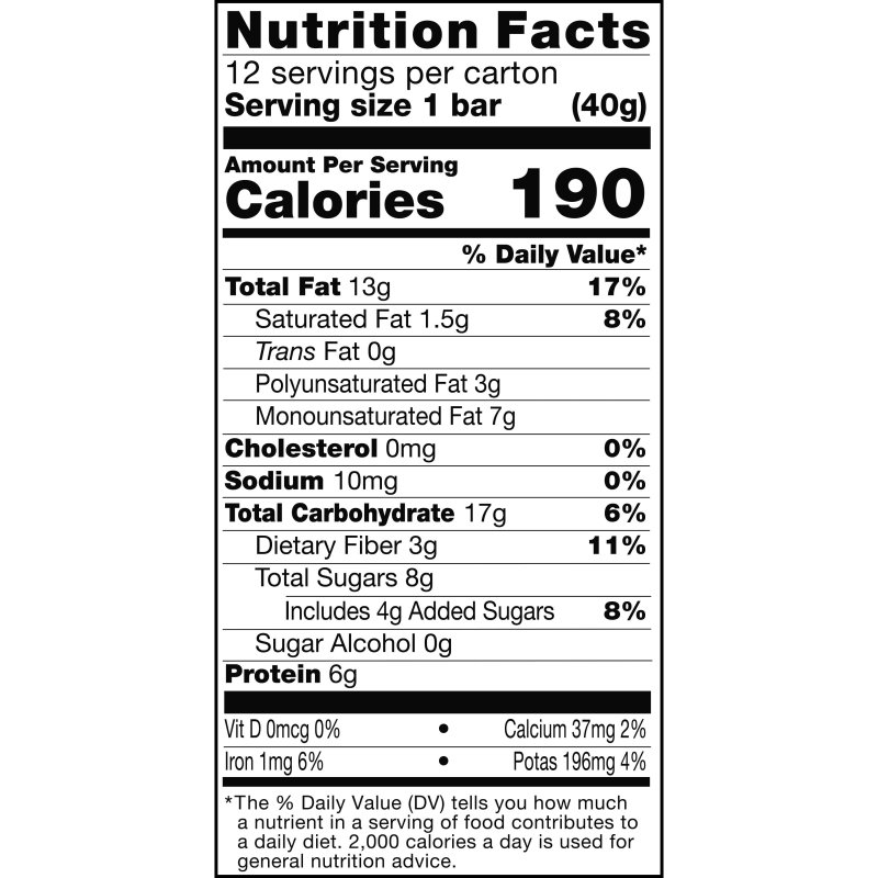 KIND NUT FRUIT AND NUT BARS 1.4 OZ 12 COUNT