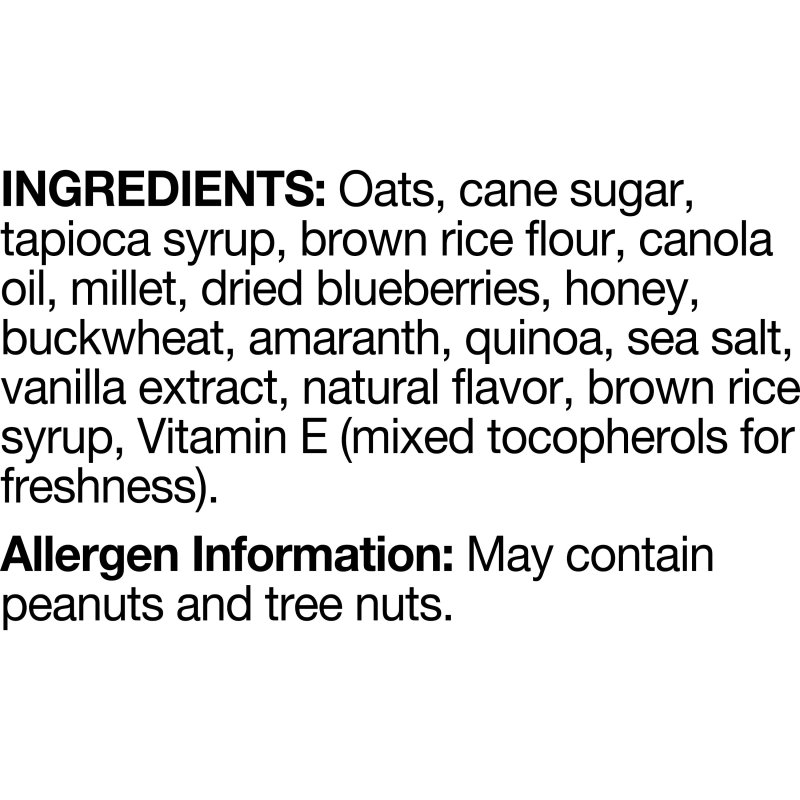 KIND GLUTEN FREE VANILLA BLUEBERRY SNACK BARS VALUE PACK 15-COUNT BOX 1.2 OZ