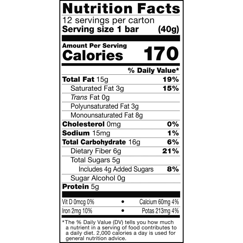 KIND DARK CHOCOLATE ALMOND MINT NUT BARS 1.4 OZ 12 CT