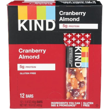 KIND CRANBERRY ALMOND ANTIOXIDANTS MACADAMIA NUTS GLUTEN FREE SNACK BARS 12-PACK 1.4OZ