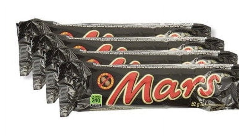 MARS IMPORTED MARS BAR CHOCOLATE 52G 1.8 OZ PACK