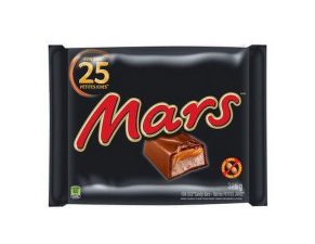 MARS CHOCOLATE HALLOWEEN CANDY BARS 25 PACK 325G 11.5 OZ