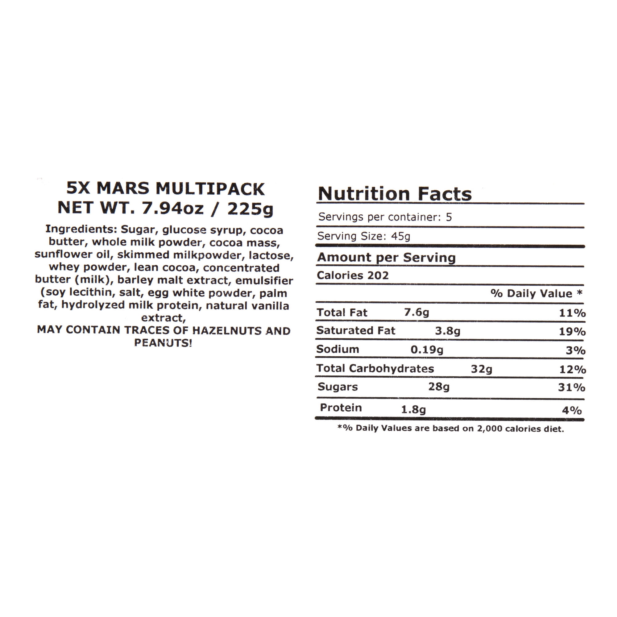 MARS MILK CHOCOLATE BARS 7.9 OZ PERFECT SNACK FOR CHOCOLATE LOVERS