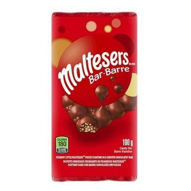 MARS MALTESERS CHOCOLATE BAR (100G/3.5 OZ) {IMPORTED FROM CANADA