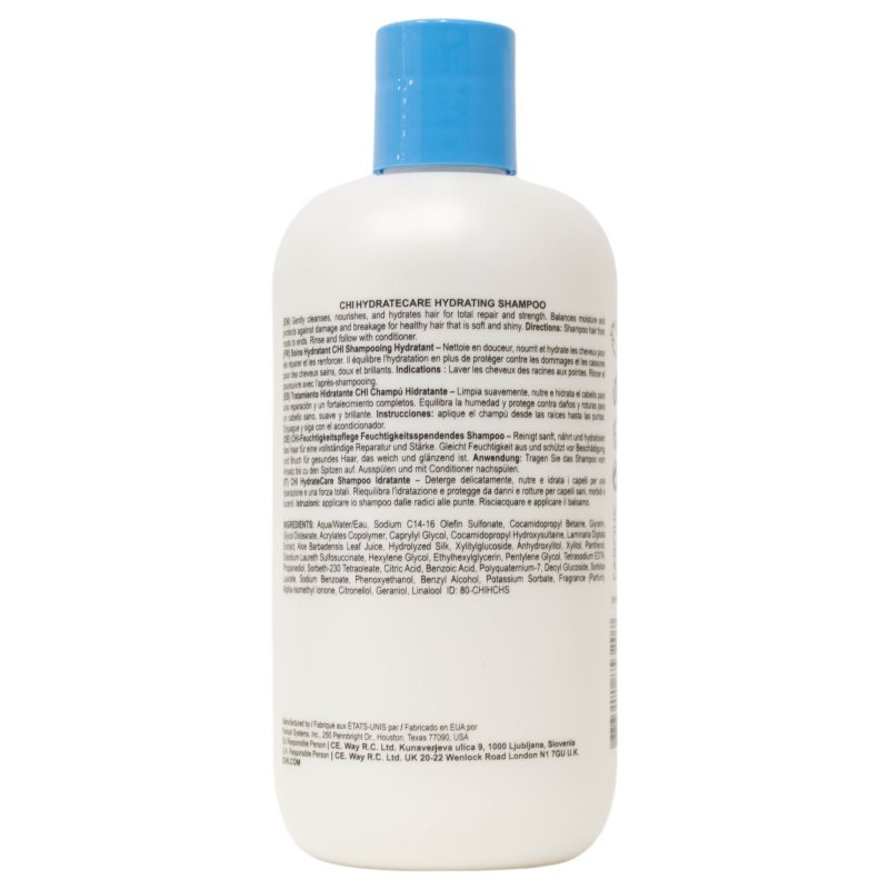 CHI HYDRATECARE HYDRATING SHAMPOO 12 OZ FOR HEALTHY HAIR