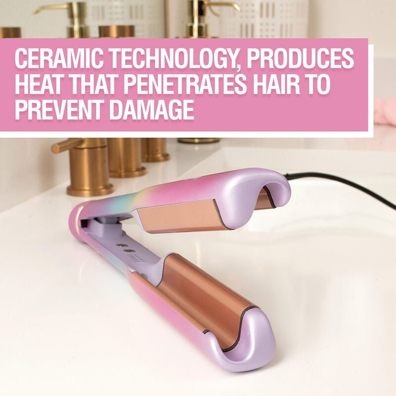 CHI VIBES WAVE ON MULTIFUNCTIONAL WAVER IRON - ALL-IN-ONE STYLING TOOL FOR PERFECT WAVES