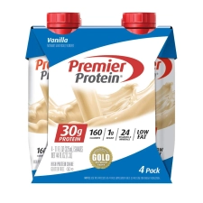 PREMIER PROTEIN VANILLA WHEY PROTEIN DRINK 4-PACK 44 FL OZ X 3