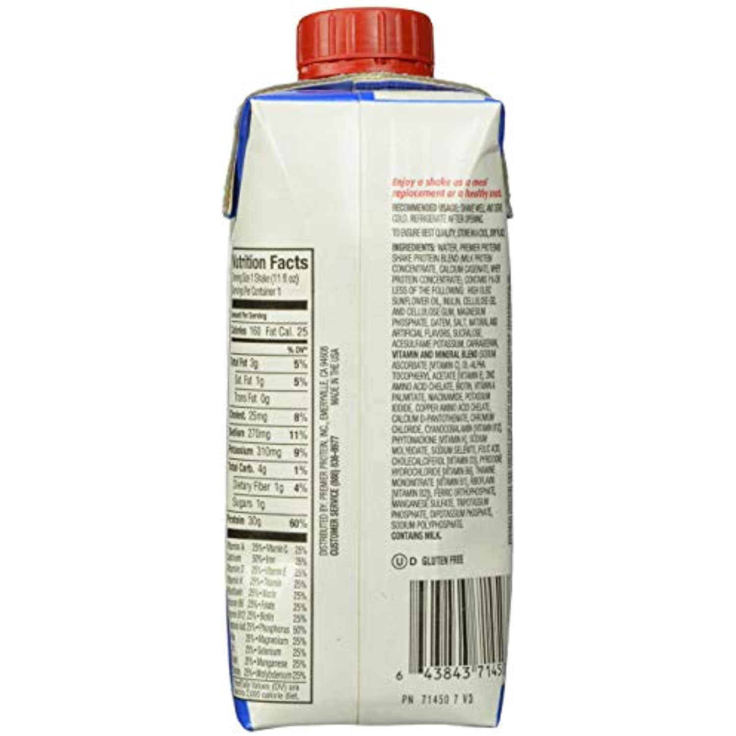 PREMIER PROTEIN VANILLA SHAKES 18-11OZ SHAKES