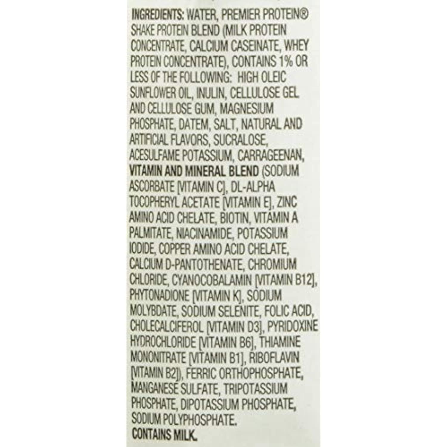 PREMIER PROTEIN VANILLA SHAKES 18-11OZ SHAKES