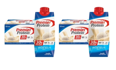PREMIER PROTEIN VANILLA HIGH PROTEIN SHAKE 11 FL OZ 15 PK 2PK