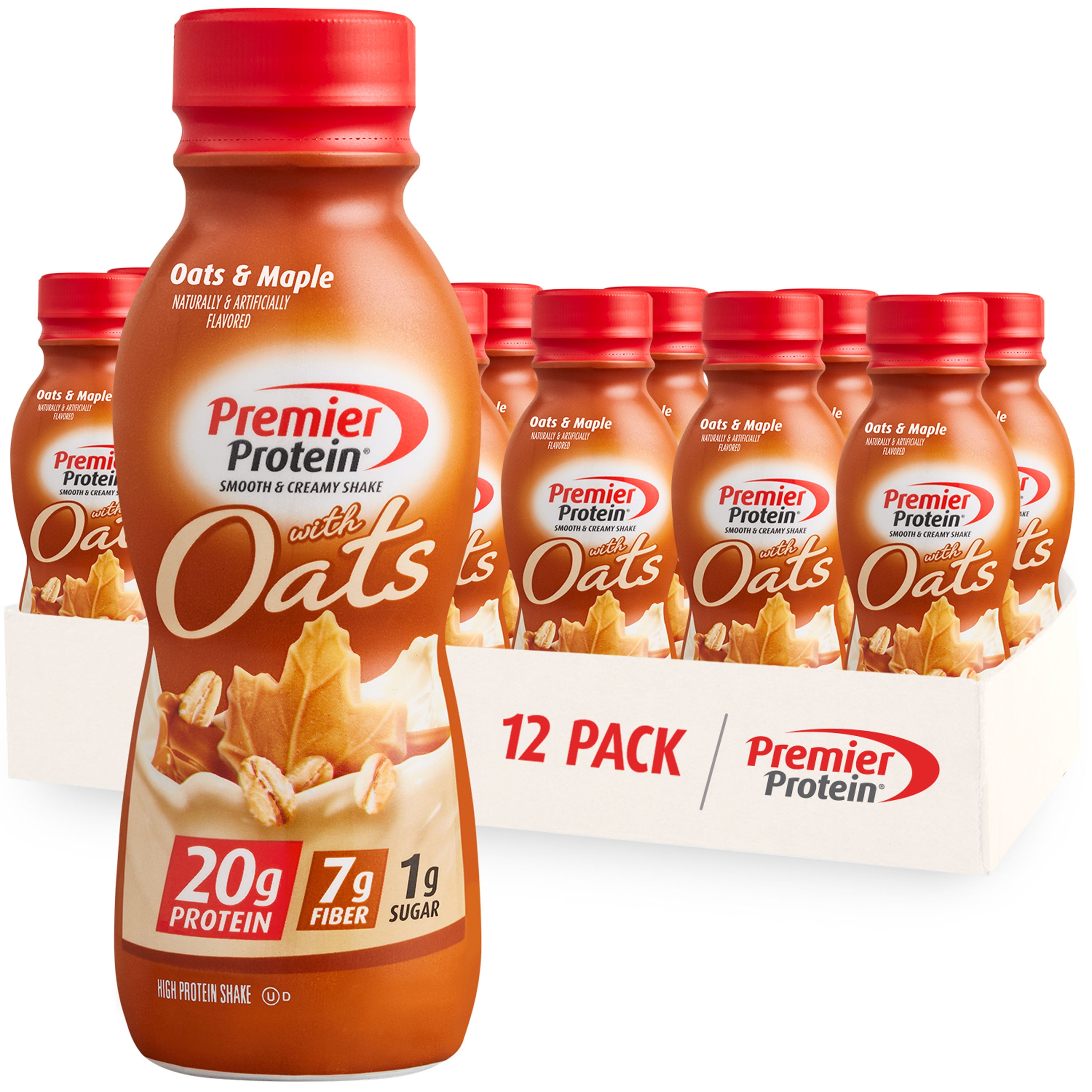PREMIER PROTEIN SHAKE OATS MAPLE FLAVOR 20G PROTEIN 11.5 FL OZ 12 PACK