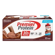 PREMIER PROTEIN CHOCOLATE NUTRITIONAL SHAKE 11 FL OZ 12PK