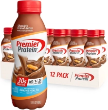 PREMIER PROTEIN SHAKE CHOCOLATE PEANUT BUTTER 30G PROTEIN 1G
