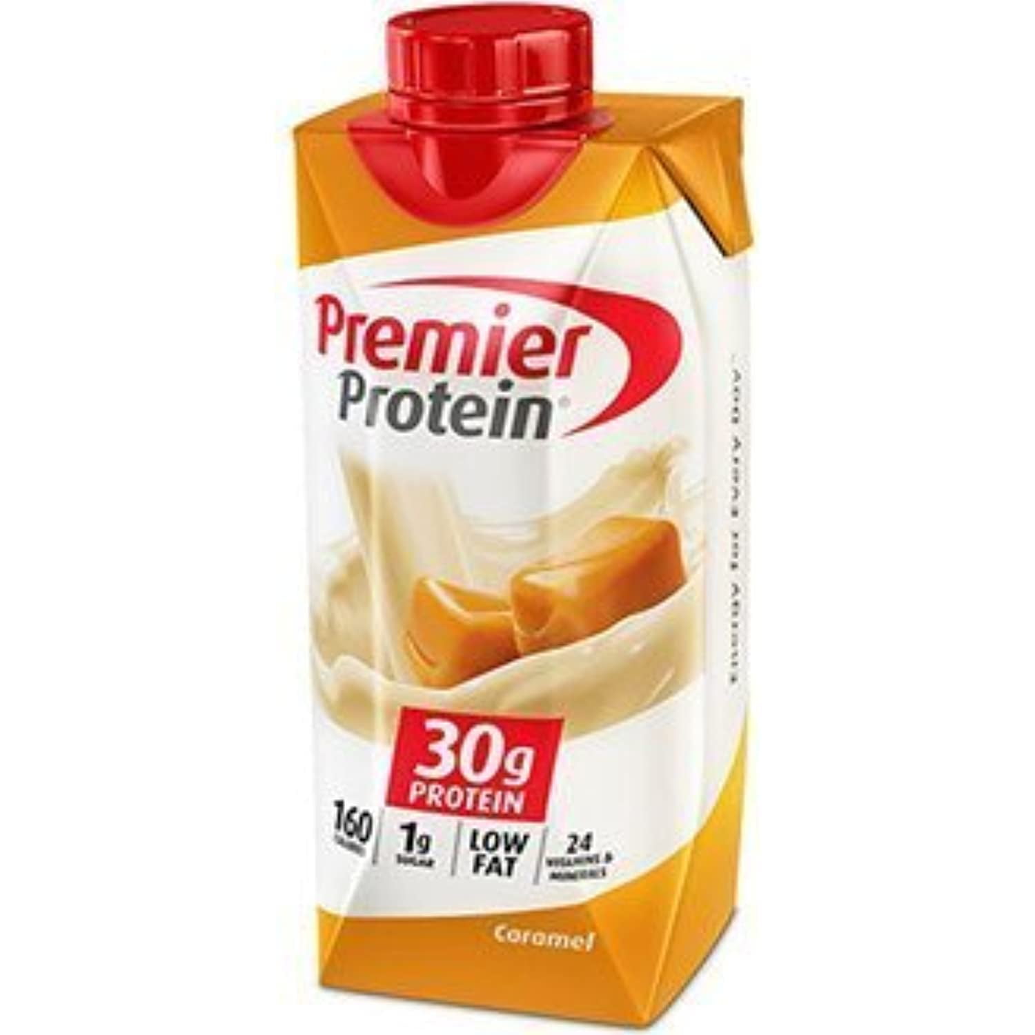 PREMIER PROTEIN CARAMEL 30G SHAKES 11OZ 4 PACK