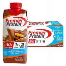 PREMIER PROTEIN 30G PROTEIN ENERGY IMMUNE SUPPORT SHAKES 11 FL OZ 18 PACK